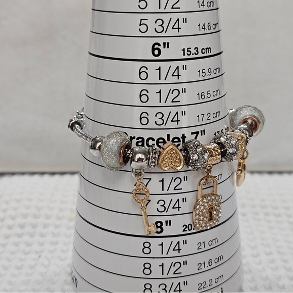 Glass Bead Bracelet Set of Four Bracelets - Picture 11 of 14